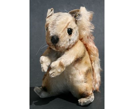 A Steiff plush squirrel, 20cm (8ins) high 