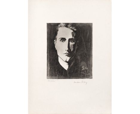 Man Ray 1890–1976  Cela vit (Portrait of Marcel Duchamp), 1971 Radierung unten rechts signiert man Rayunten links nummeriert 