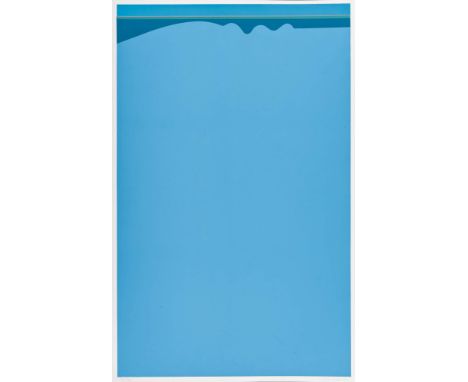 Rémy Zaugg 1943–2005  Ohne Titel, 1968/69 Serigrafie unten rechts signiert und datiert R. Zaugg 68-69unten links nummeriert 2
