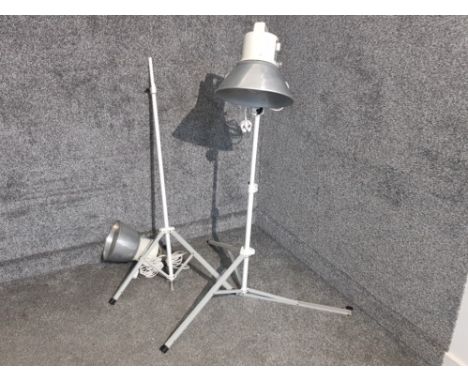 2x Photax 3200K lamps on tripod stands