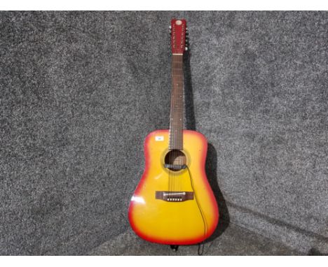An electric acoustic guitar by K