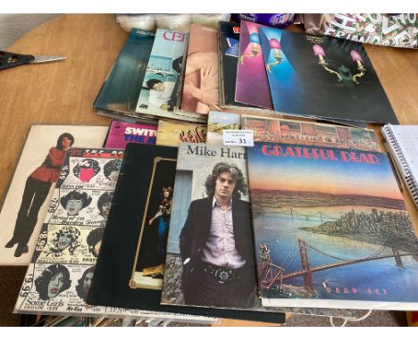 Records : 30+ Rock albums inc Grateful Dead, Rolling Stones, Genesis etc