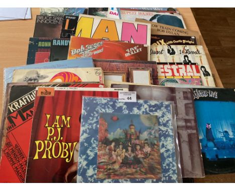 Records : Rock albums 30+ inc Rolling Stones, ELP, Frank Zappa etc