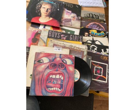 Records : 30+ Rock albums inc King Crimson, Rolling Stones, Mott The Hoople etc