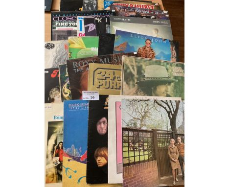 Records : 30+ Rock albums inc Fairport Convention, Neil Young, Rolling Stones etc