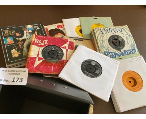 Records : ELVIS PRESLEY collection of 7" singles (65) UK &amp; overseas issue