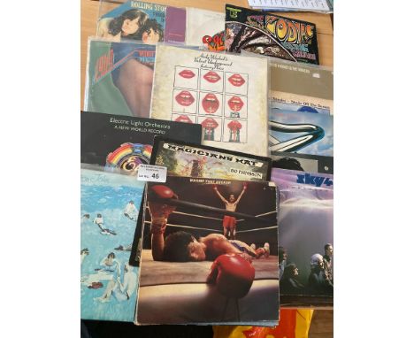 Records : 30+ Rock albums inc Rolling Stones, Velvet Underground, ELO etc