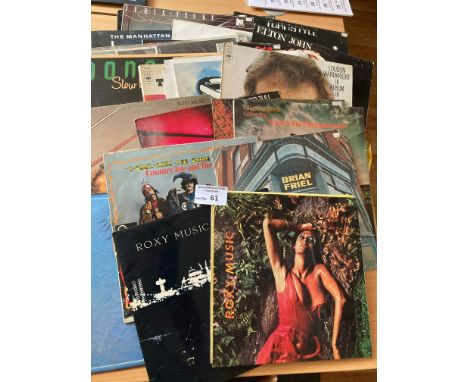 Records : 30+ Rock albums inc Roxy Music, Elton John, Rolling Stones etc