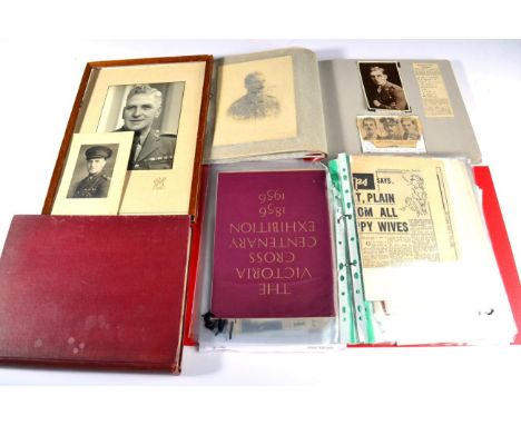 A Research Archive Pertaining to Major Wilfred Edwards, V.C., King's Own Yorkshire Light Infantry, including portrait photogr