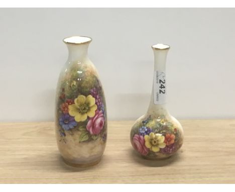 2 PIECES OF ROYAL WORCESTER