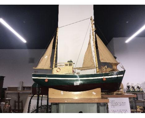 LARGE MODEL OF BRISTOL BAY FISHING BOAT
