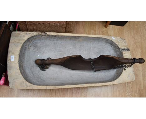 A dough trough and a yoke (2)