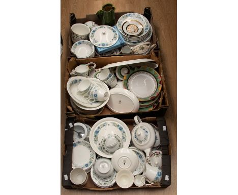 Collection of China Dinner and tea wares including Wedgwood Clementine, Royal Doulton, Japora, Spode, Worcester etc.