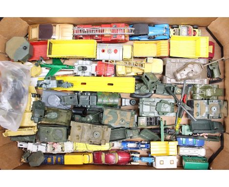 A collection of assorted diecast vehicles to include: Corgi, Dinky and Matchbox examples, together with a collection of vario