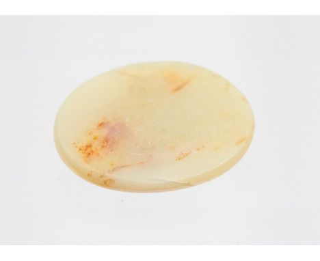 A natural cabochon cut opal, weighing approx 6.05 carat, size approx 17 X 12mm, along with accompanying GLI certificatetogeth