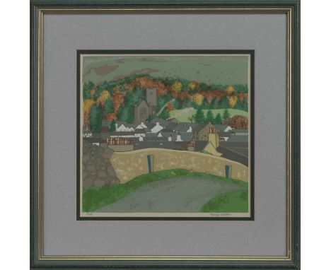 * FRANCES WALKER RSA (SCOTTISH b. 1930-),UNTITLEDlimited edition print on paper, signed and numbered 15/45image size 24cm x 2