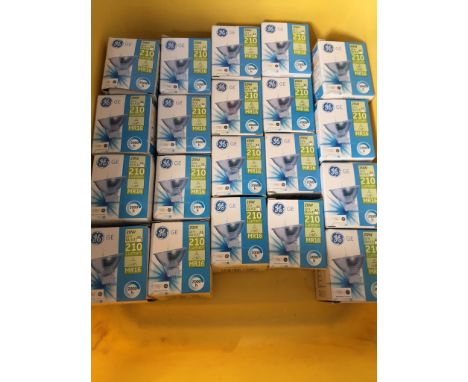 BOX OF 20W HALOGEN LIGHT BULBS