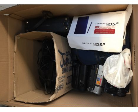 BOX OF HANDY CAM CAMERA