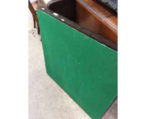 A CARD TABLE