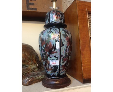 POT TABLE LAMP - NO SHADE. 45CM      E5