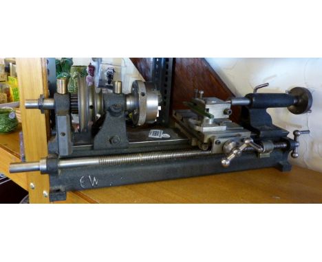 Model makers lathe by EW Stringer