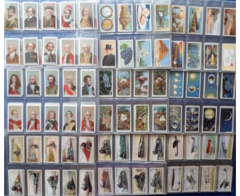 Cigarette cards, Wills, a collection of 15 sets in sleeves inc. Builders of the Empire (1 card badly stained, light staining 