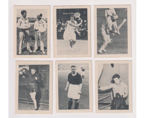 Cigarette cards, African Tobacco Manufacturers, The World of Sport, 83/100 'L' size cards &amp; 8 'M' size (fair/gd)