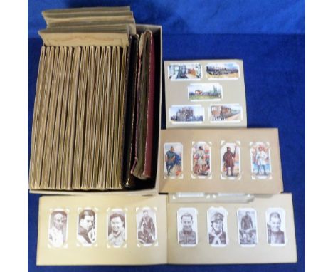 Cigarette cards, a collection of cards contained in approx. 25 single set albums with c/m cards, sets &amp; part sets, Player