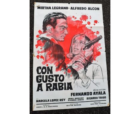 Film Posters, 8 1930-1970s Argentinian film posters comprising Demasiado Jovenes, La Carga de la Brigada Ligera (The Charge o