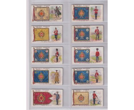 Cigarette cards, Taddy, Territorial Regiments, (set, 25 cards) (some sl age toning and light foxing to backs, o/w gd)