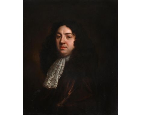 JOHAN BAPTIST CLOSTERMAN PORTRAIT OF A GENTLEMAN, TRADITIONALLY IDENTIFIED AS SAMUEL PEPYS Oil on canvas 75 x 62cm (29½ x 24¼