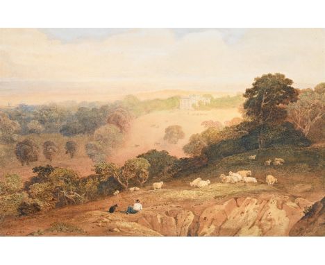 ANTHONY VANDYKE COPLEY FIELDING (BRITISH 1787-1855) A VIEW OF KING'S WESTON, BRISTOL Pencil and watercolour, heightened with 