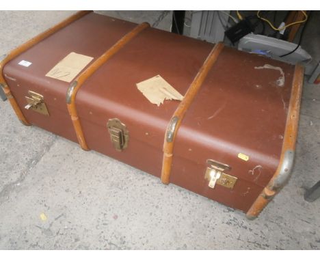 large travel trunk