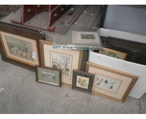 selection of pre 1920 louis wain prints & postcards