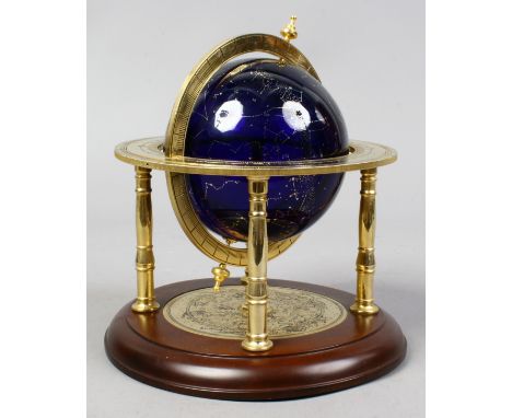 The Franklin Mint crystal constellation globe.