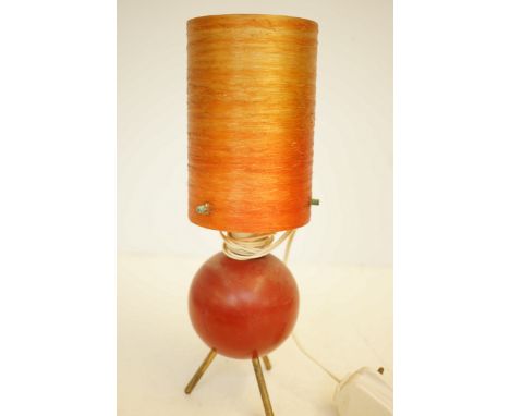 Small retro table lamp