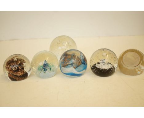 5x Caithness paperweights & one other