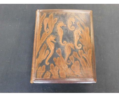 A decorative album compiled by Edward Charles le Grice, FRPS (1888-1970) including autograph of Queen Mary (1867-1953), vario
