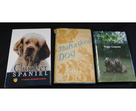 C A PHILLIPS &amp; R CLAUDE CANE: THE SPORTING SPANIEL, Manchester 'Our Dogs', [1927], 1st edition, original limp cloth + PEG