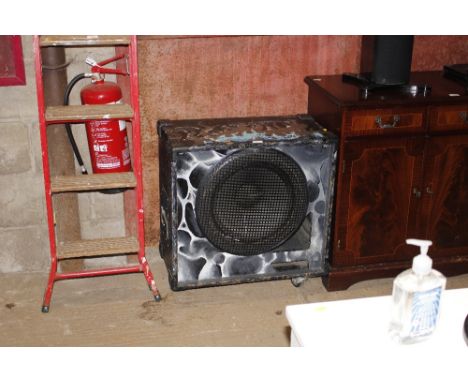 A Celestion speaker in case