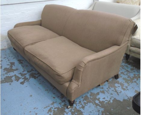 SOFA, in the style of the Andrew Martin Montague sofa, 85cm x 200cm x 100cm. (with faults)