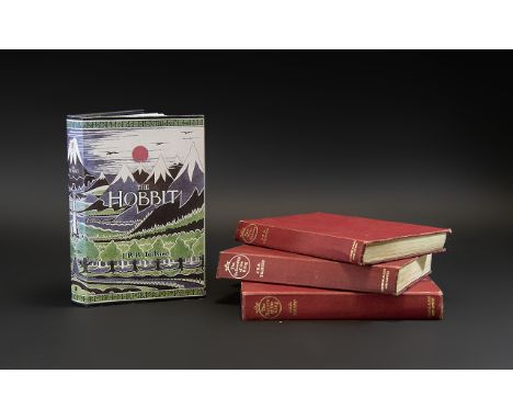 J R R Tolkien Three Volumes: The Fellowship of the Ring, The Two Towers and The Return of the Ring, Published by George, Alle