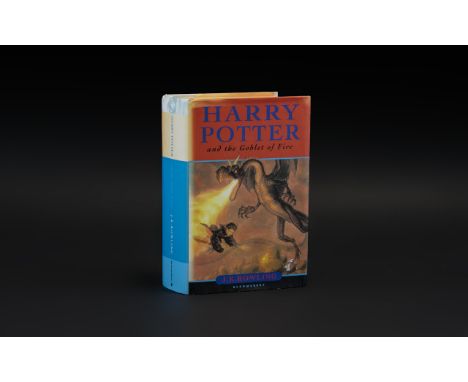 Harry Potter and the Goblet of Fire (J K Rowling) ISBN  - 0 - 7475 - 4624 X (16 - 17 - 18 - 19 - 20), First Edition, original