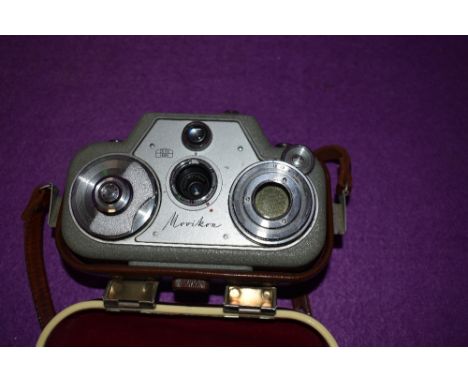 A Zeiss Ikon Movikon camera in original case