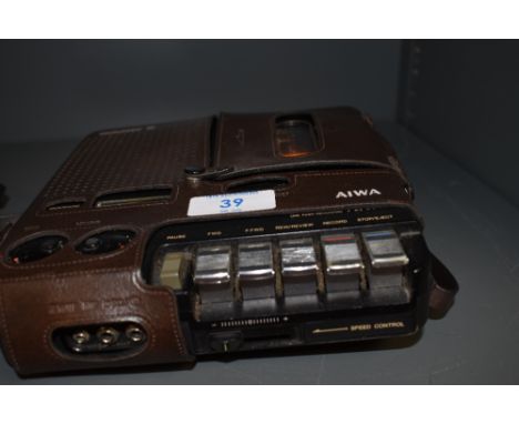 An Aiwa Mimorec 12 tape recorder