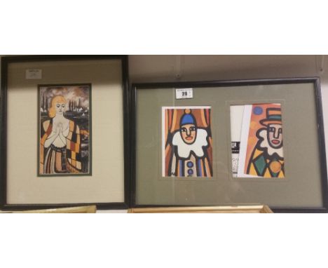 A Group of Seven Colour Prints to Include Six Examples After Markey Robinson. 