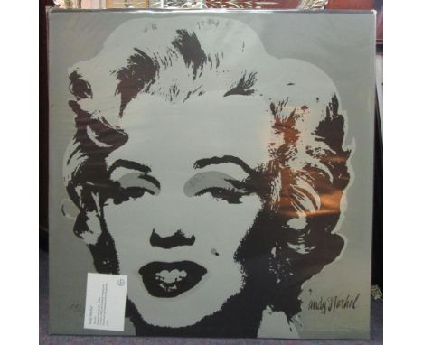 ANDY WARHOL (American, 1928-1987) Marilyn, lithograph, hand-numbered 1923/2400, 60cm x 60cm. 