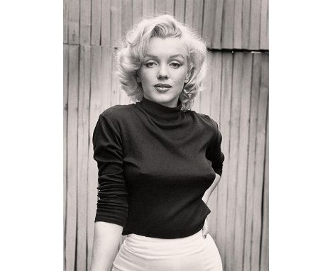 'MARILYN MONROE 1953', print, 42cm x 64cm, framed.