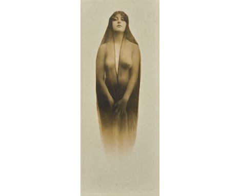 ANON: (American photographer)  
'Kaloma'.  gelatin silver print, titled and mounted, ca. 1881, printed later by P.N. Co., 191