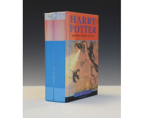 Books - J.K. Rowling - Harry Potter and The Goblet Of Fire, First Edition   Condition: 